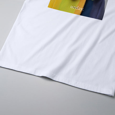 予約：urday【Animal／Black Cat／G】フォトTシャツ（6214581）ホワイト/urday（マミアン）