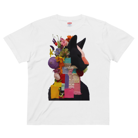 urday【Animal／trompe l'oeil】トロンプルイユ フォトTシャツ（2587346）ホワイト/urday（マミアン）