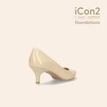 iCon2 Foundations 2024：ポインテッドトゥ パンプス（F5718）メルティペール/mamian（マミアン）