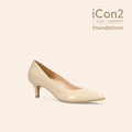 iCon2 Foundations 2024：ポインテッドトゥ パンプス（F5718）メルティペール/mamian（マミアン）